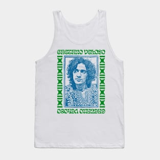 Caetano Veloso \/\/\/ Retro Original Fan Art Design Tank Top